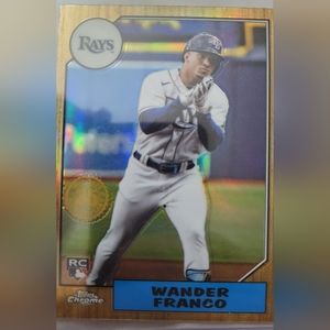 WANDER FRANCO 2022 TOPPS CHROME 1987 ROOKIE